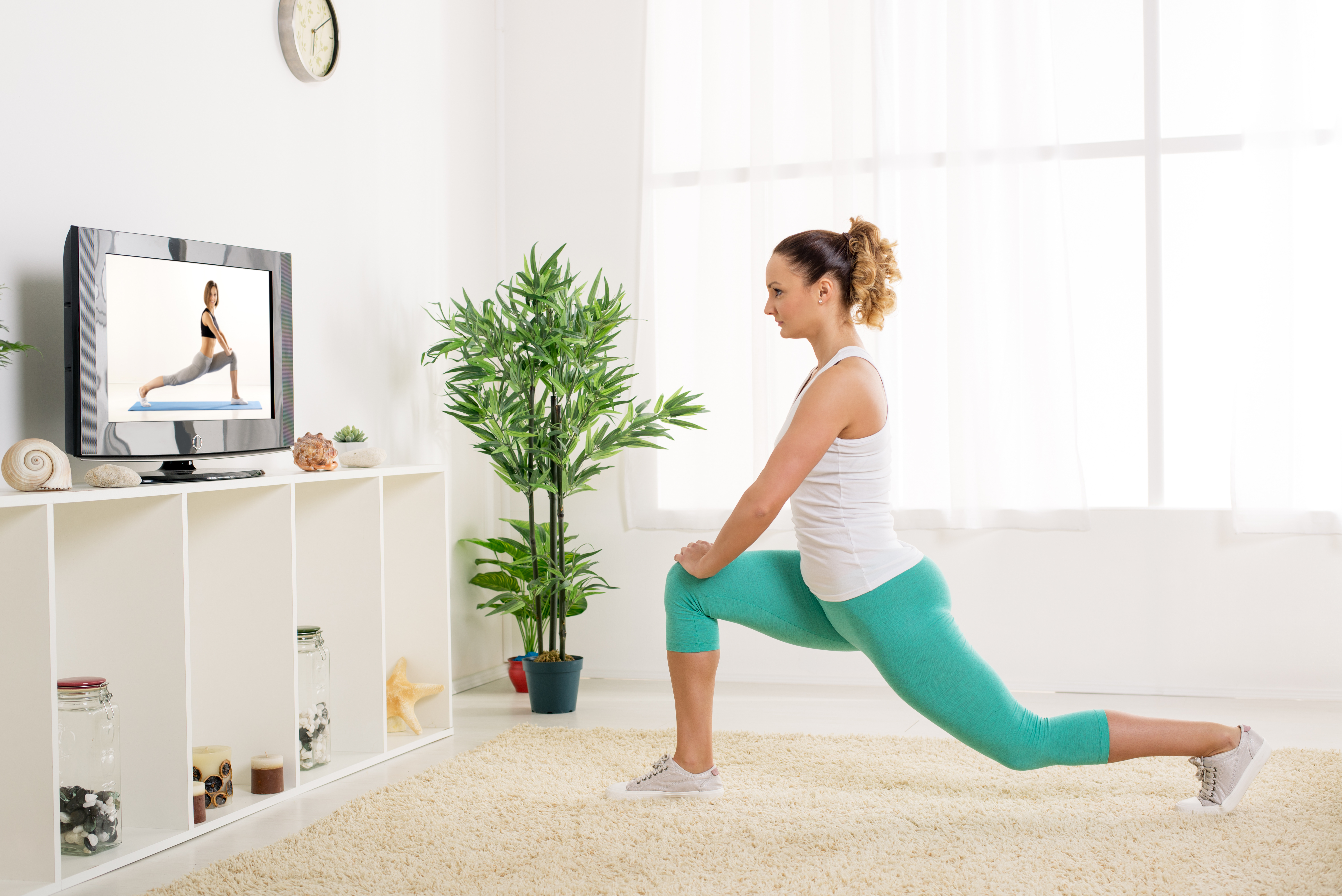 Woman Doing Exercises