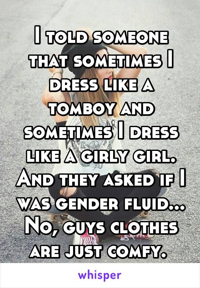 girly girl vs tomboy