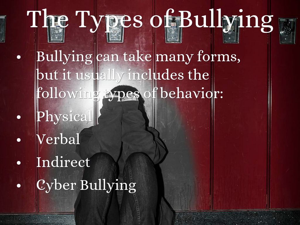 types-of-bullying