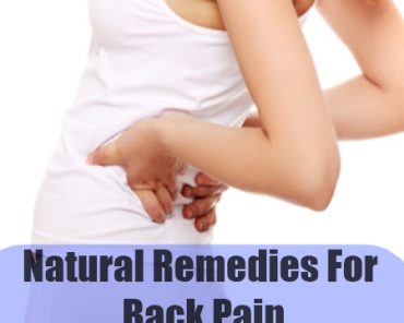 Amazing Natural Remedies for back pain in Women